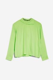 Fold Neck Top by Boutique at Topshop